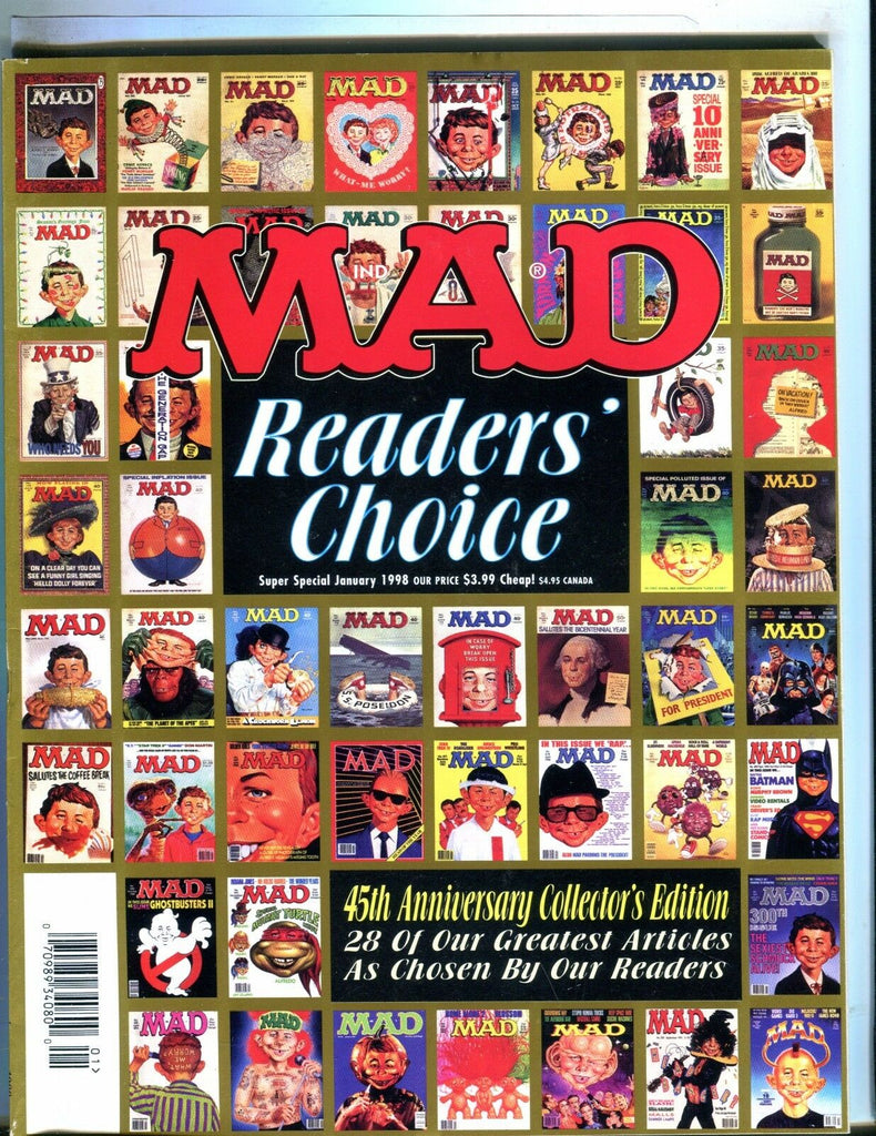 Mad Magazine January 1998 Readers Choice EX No ML 051617nonjhe
