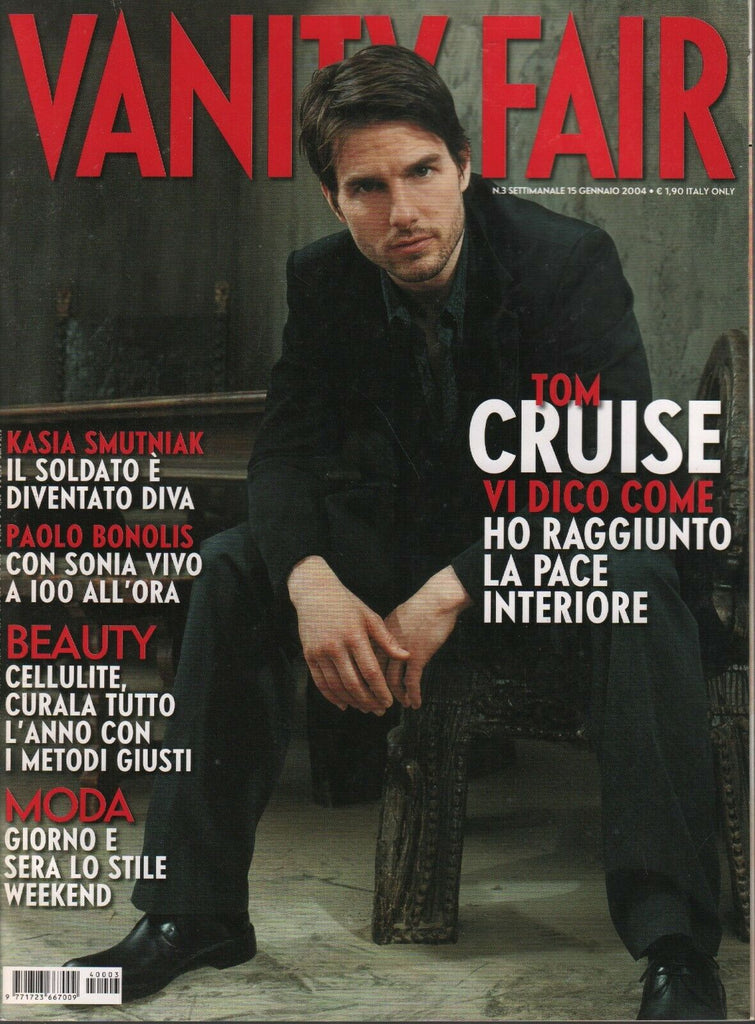 Vanity Fair Italian January 2004 Tom Cruise Kasia Smutnik 031220AME