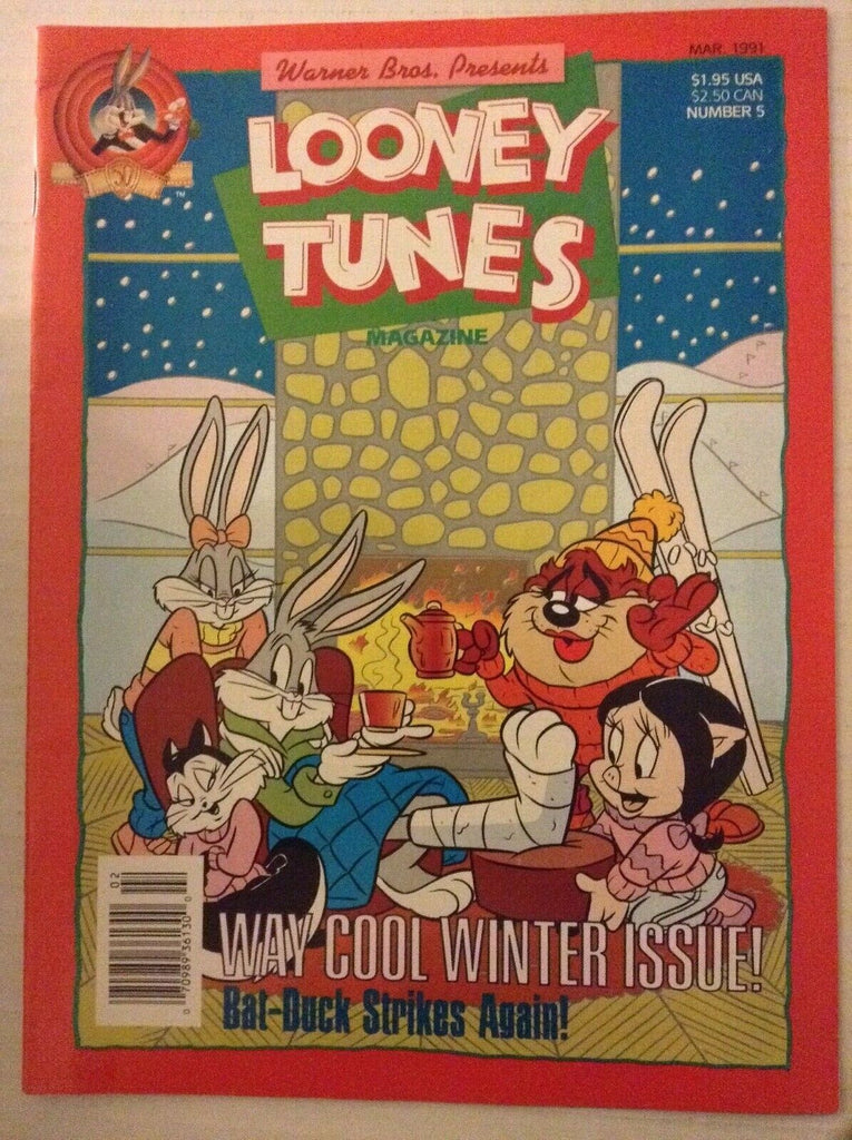 Looney Tunes Magazine Cool Winter Issue March 1991 040119nonrh