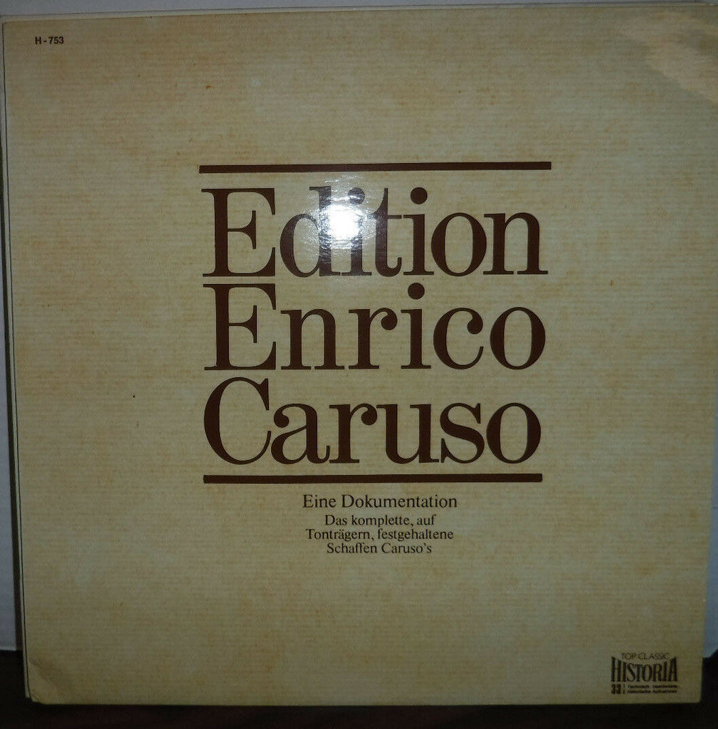 Edition Enrico Caruso vinyl H753 010618LLE