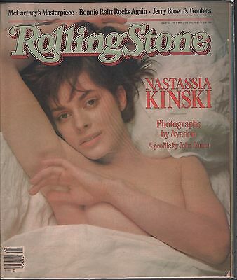 Rolling Stone May 27 1982 Nastassia Kinski EX 121715DBE2