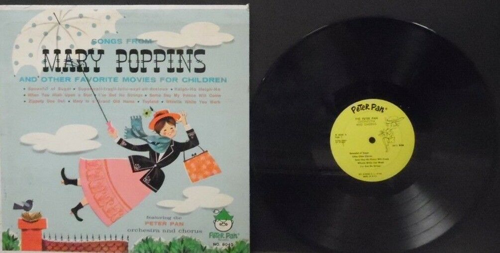 Songs from Mary Poppins and other favorite movies for children NO8040 010219LLE