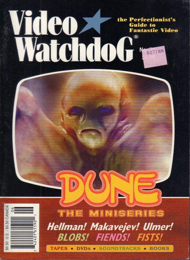 Video Watchdog no.72 Dune The Miniseries Hellman 021318DBE