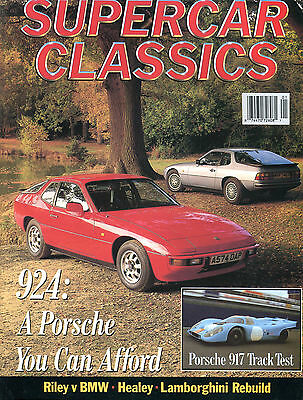 Supercar Classics Magazine January 1991 Porsche 917 924 BMW EX 011116jhe