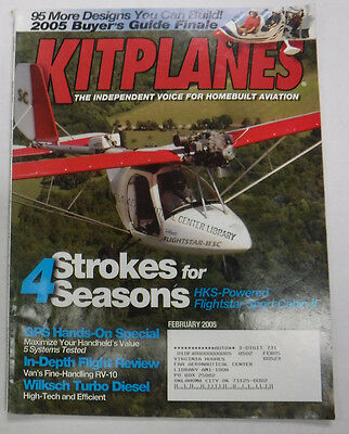Kitplanes Magazine 4 Strokes For Seasons February 2005 072215R