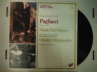 33 RPM Vinyl Ruggero Leoncavallo Pagliacci Valentine GML-11 011915KME