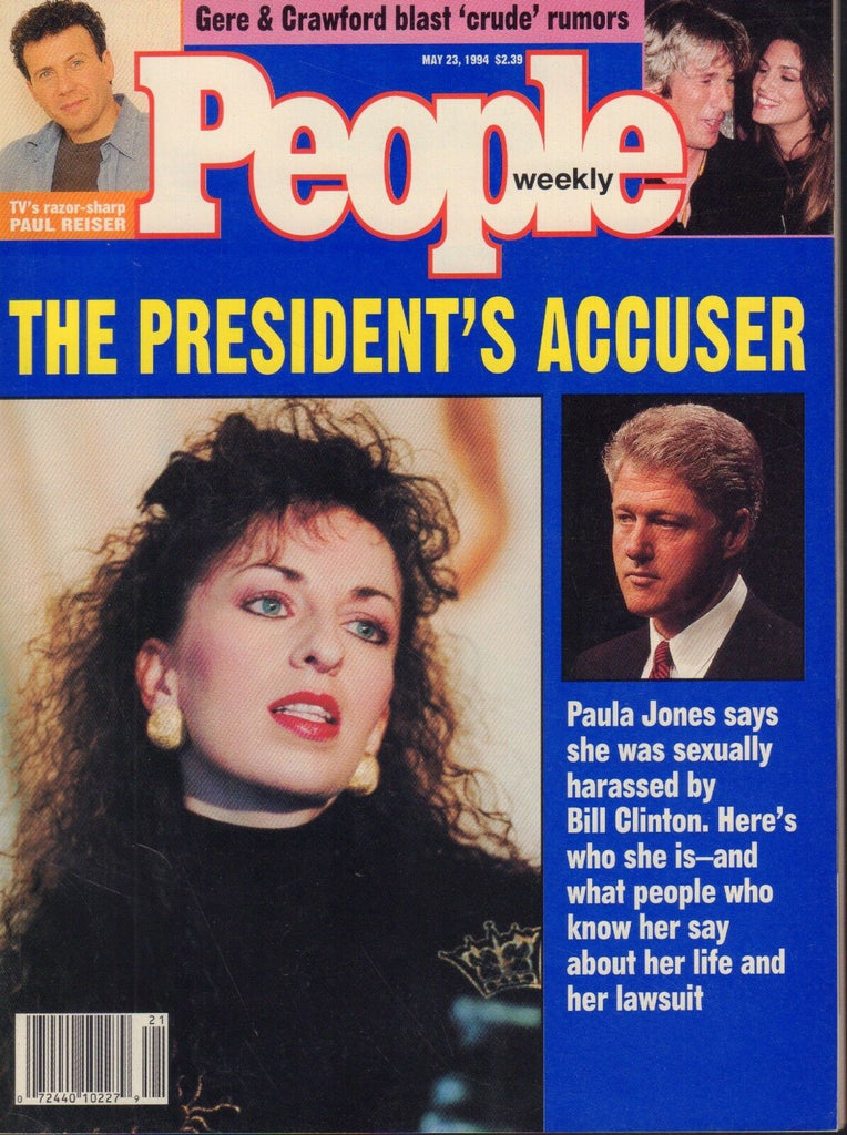 People Weekly May 23 1994 Paula Jones Bill Clinton Paul Resier 090518AME
