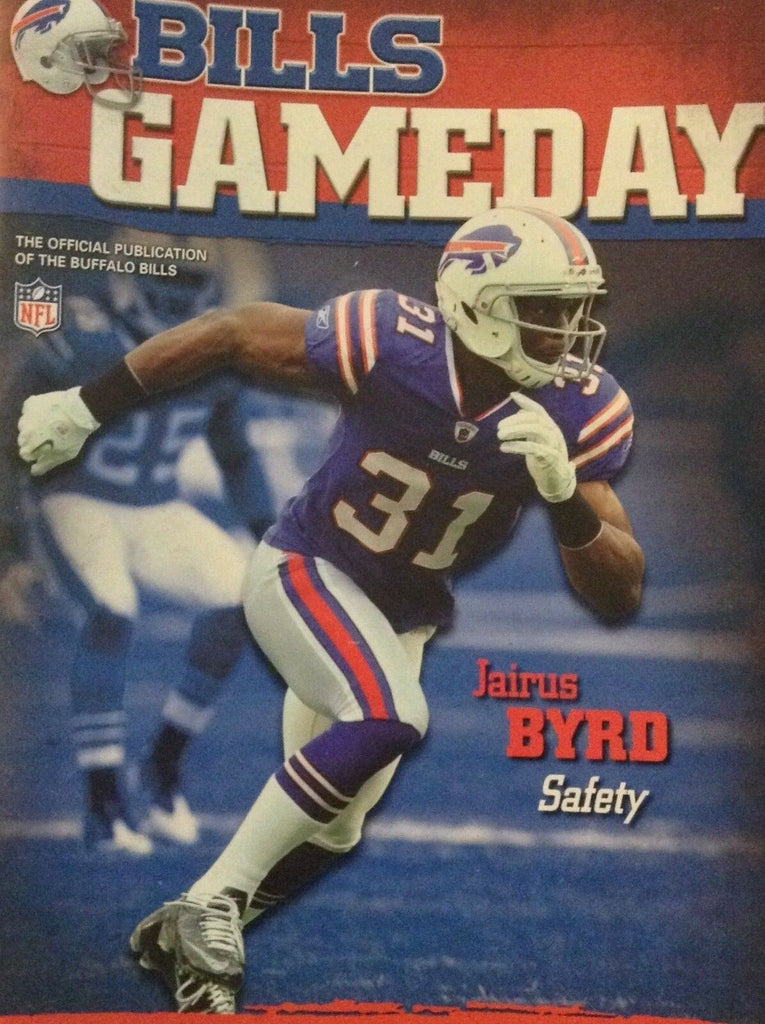 Bills Gameday Digest Magazine Jairus Byrd Vs Titans December 4, 2011 121218nonrh