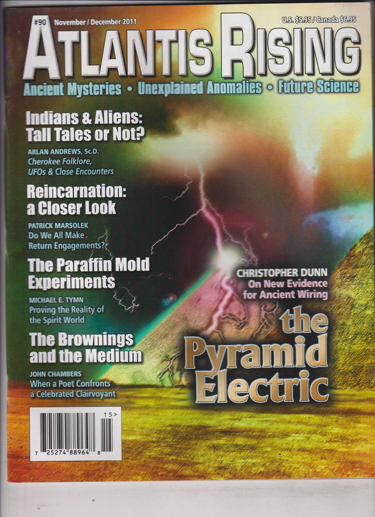 Atlantis Rising Mag The Pyramid Electric November/December 2011 013120nonr