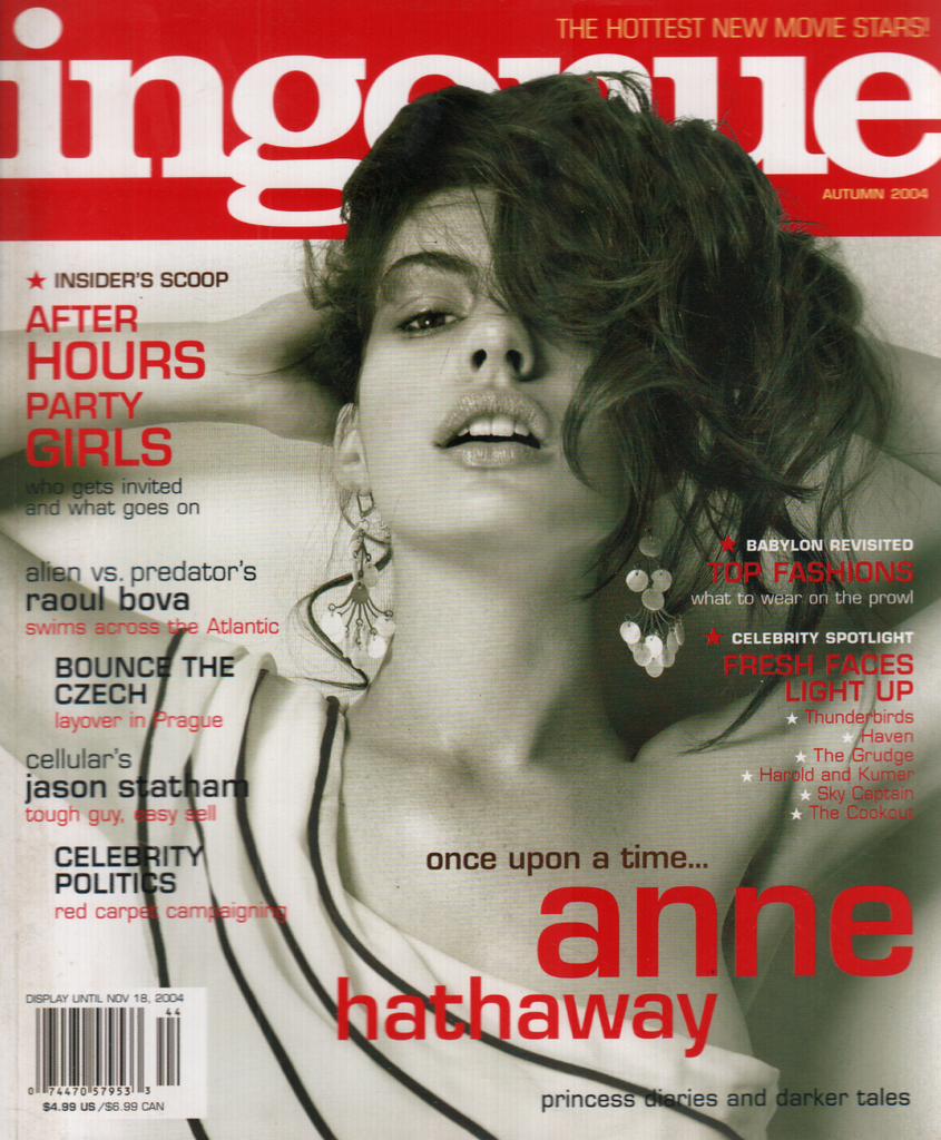 Ingenue Fall 2004 Anne Hathaway Raoul Bova Jason Statham 033120DBE