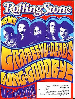 Rolling Stone Magazine June 4 2015 Grateful Dead w/ML 090516jhe