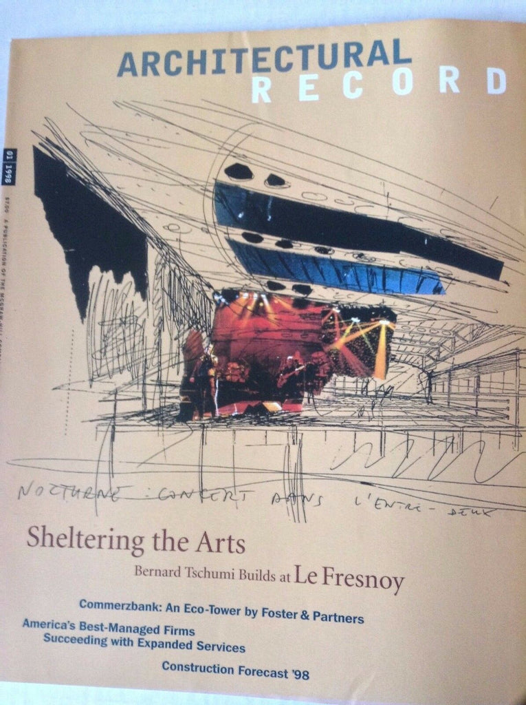 Architectural Record Magazine Sheltering The Arts January 1998 081817nonrh2