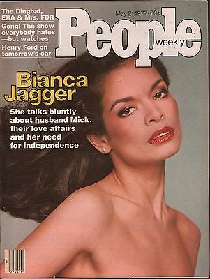 People Weekly May 2 1977 Bianca Jagger. Henry Ford VG 012716DBE