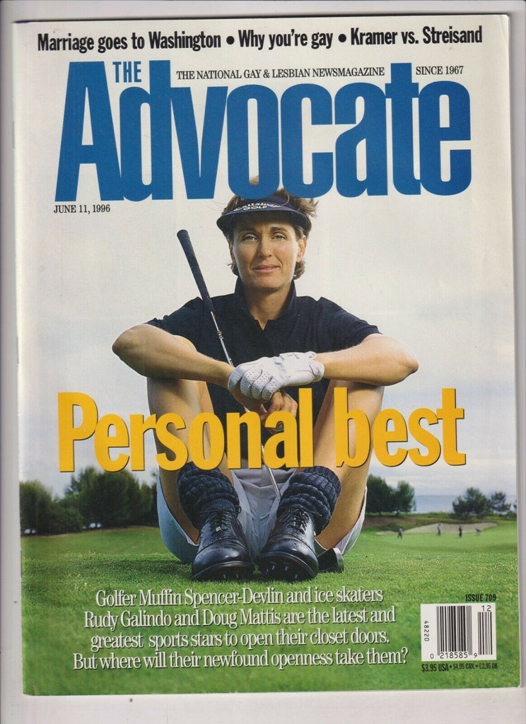 The Advocate Gay Interest Muffin Spencer Devlin June 11, 1996 031320nonr