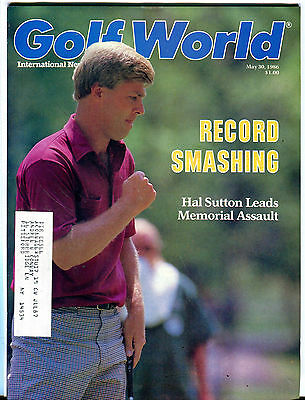 Golf World Magazine May 30 1986 Hal Sutton EX 080216jhe