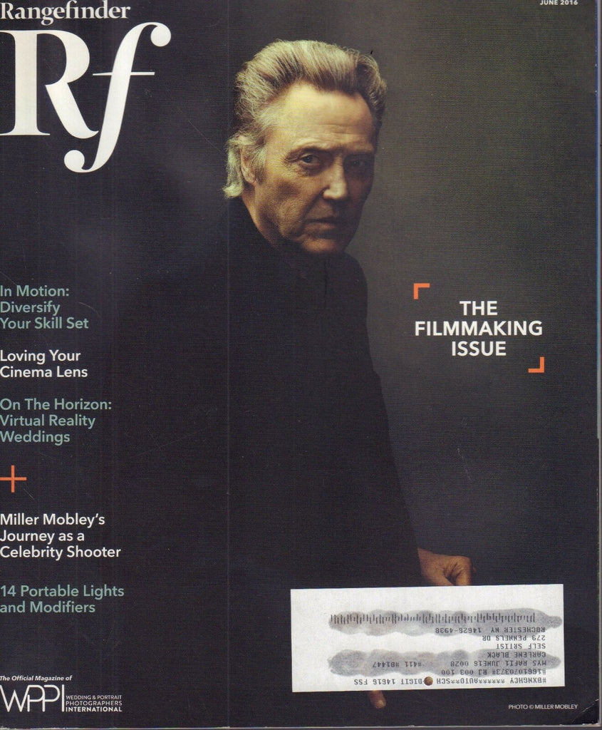 Rangefinder RF June 2016 Christopher Walken w/ML 012117DBE2