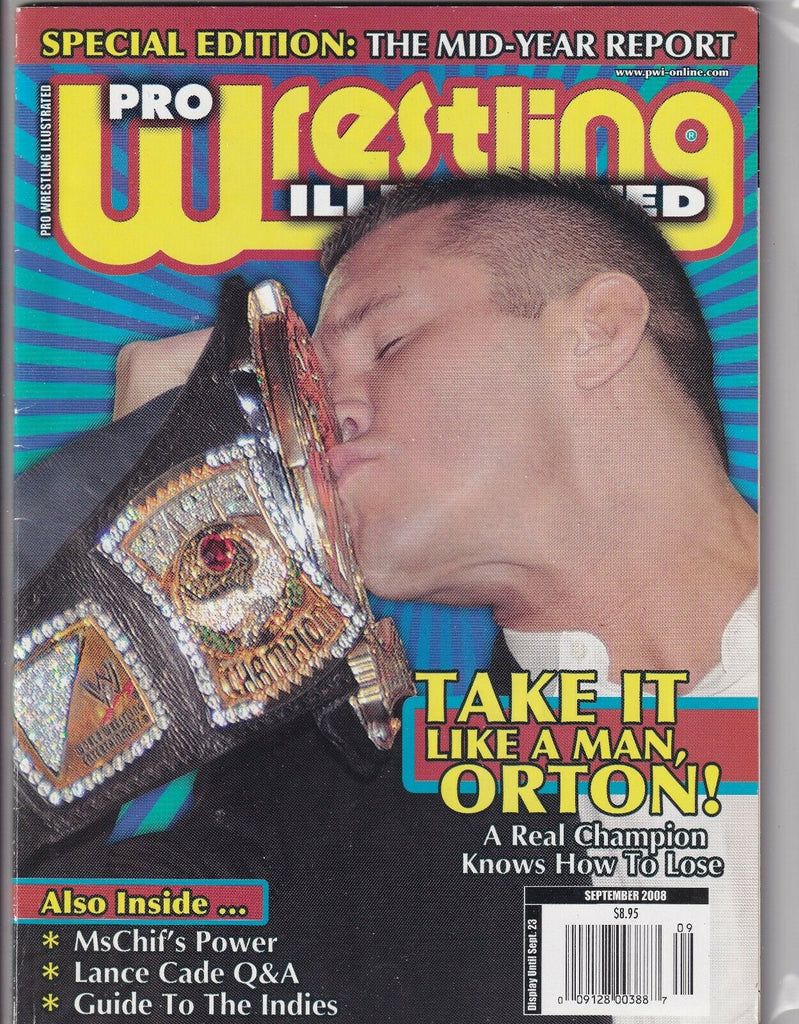 Pro Wrestling Illustrated Randy Orton Lance Cade September 2008 061819nonr