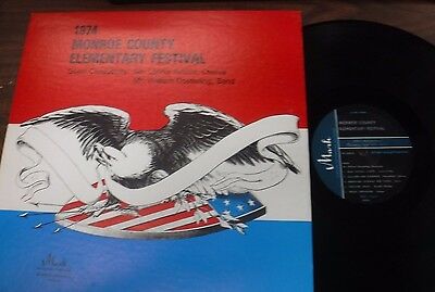 1974 Monroe County Elementary Festival MC-5891A 33rpm 091016LLE