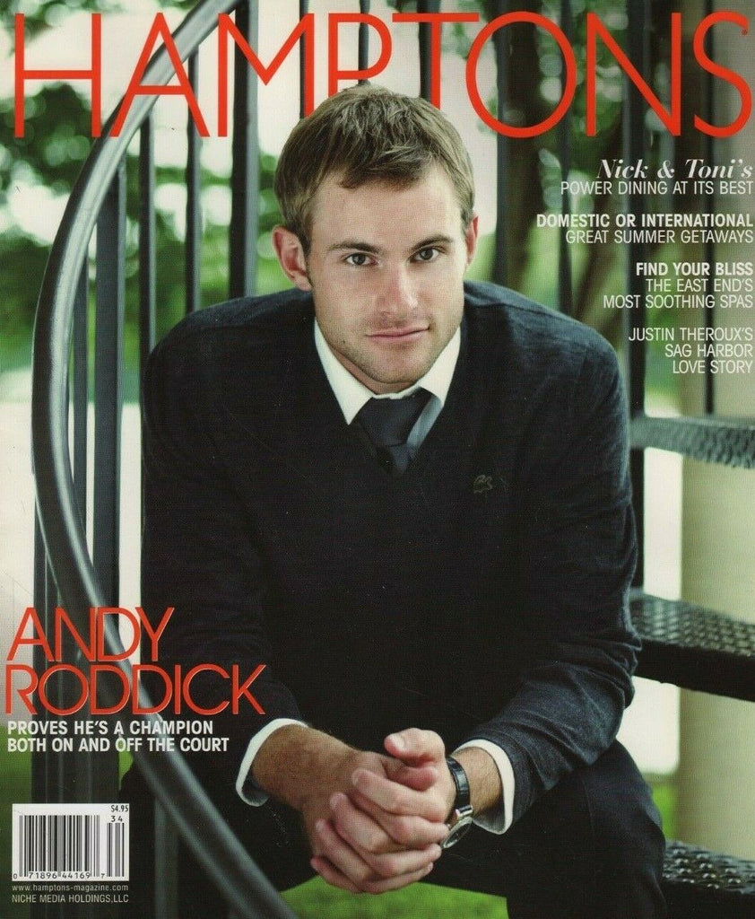 Hamptons August 24-30 2007 Andy Roddick Justin Theroux 071519DBE2