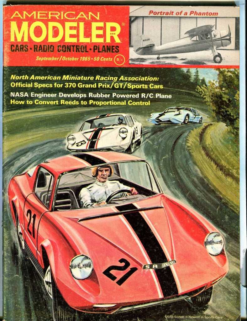 American Modeler Magazine Sept/Oct 1965 370 Grand Prix VG 040617nonjhe