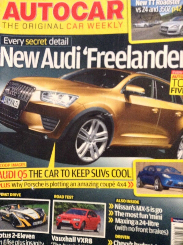 Autocar Magazine New Audi Freelander June 2007 022618nonrh