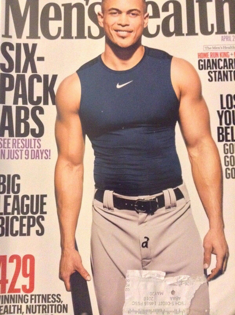 Men's Health Magazine Giancarlo Stanton April 2018 112918nonrh