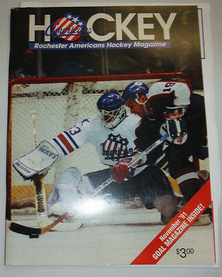 Rochester Americans Magazine Hockey Don McSween November 1991 122214R2