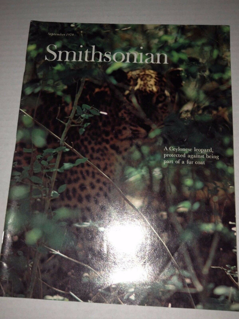 Smithsonian Magazine A Ceylonese Leopard September 1970 022517NONRH