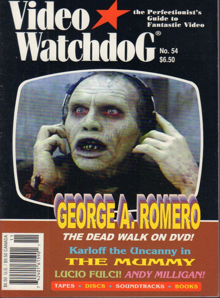 Video Watchdog no.54 George A Romero The Mummy 021318DBE