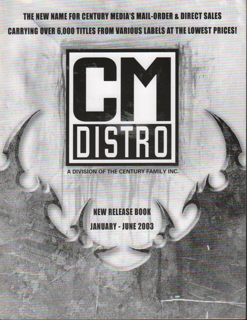 Cm Distro new Release Book January June 2003 061218DBE