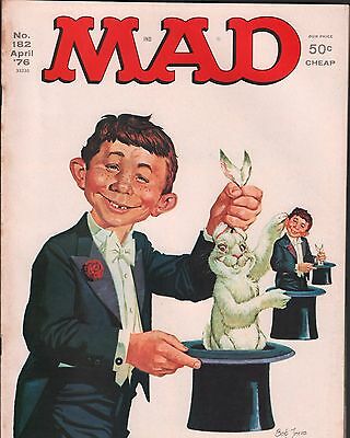 Mad Magazine No.182 April 1976 Appears to be complete EX 112415DBE