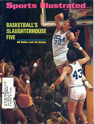Sports Illustrated Magazine April 3 1972 Bill Walton EX 060316jhe
