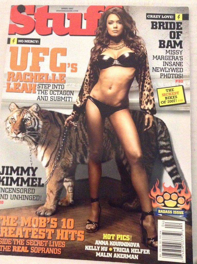 Stuff Magazine Rachelle Leah Jimmy Kimmel April 2007 081017nonrh3