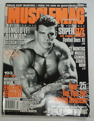 Musclemag Magazine Ben Did It Olympic Recognition July 1998 103014R