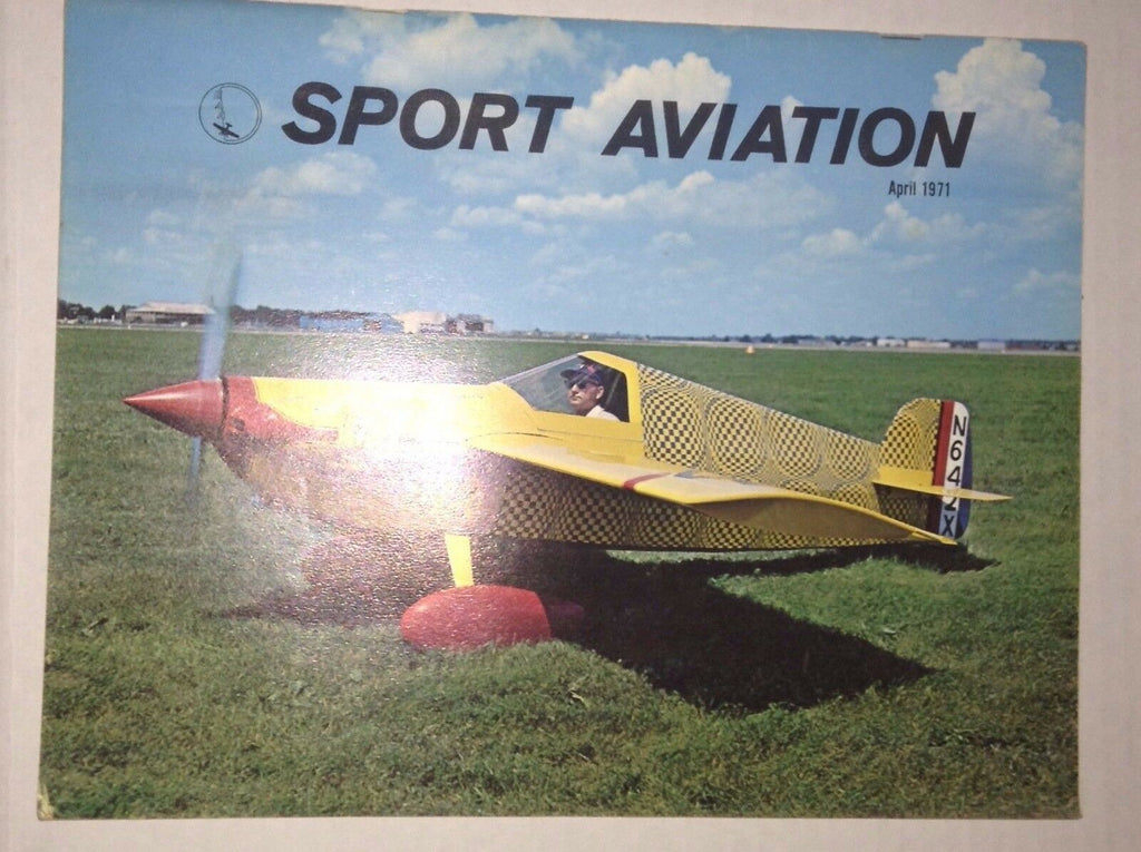 Sport Aviation Magazine Roscoe Turner Museum April 1971 010417RH