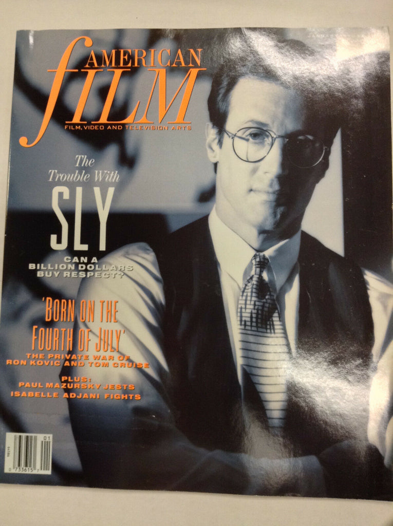 American Film Magazine Sylvester Stallone Tom Cruise January 1990 040917nonrh