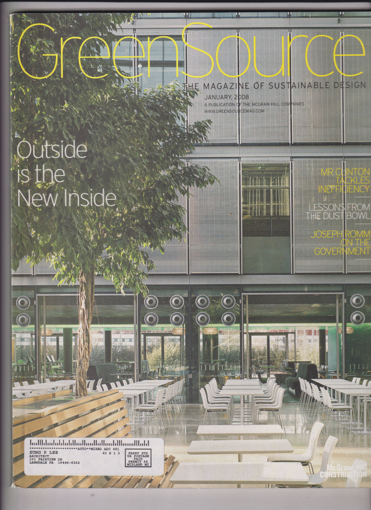 Green Source Mag Outside Is The New Inside January 2008 122719nonr