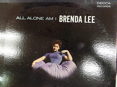 ALL ALONE AM I BRENDA LEE 33 RPM EX+ 111315 TLJ