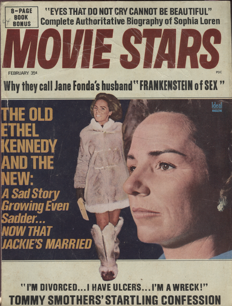Movie Stars February 1969 Jane Fonda Thel Kennedy Tommy Smothers 041020DBE