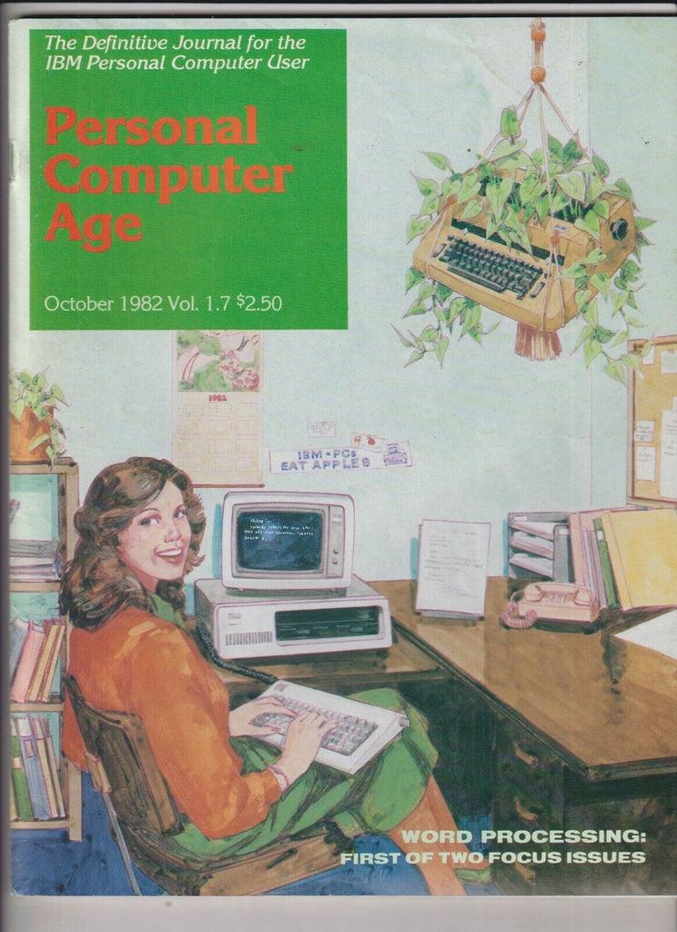Personal Computer Age IBM Mag Word Processing 1 of 2 October 1982 121319nonr
