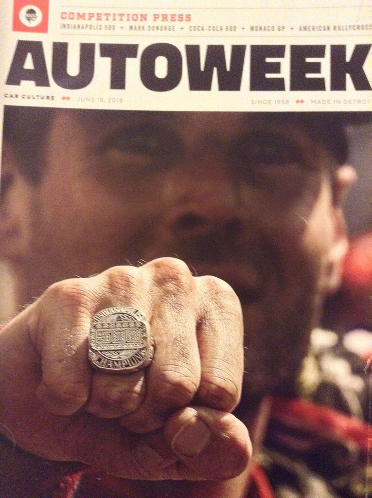 Autoweek Magazine Competition Press Indianapolis 500 June 18, 2018 120818nonrh