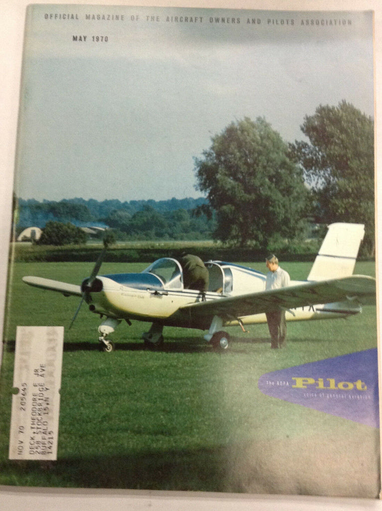The Aopa Pilot Magazine Fairchild FCs & Charleston May 1970 120116R