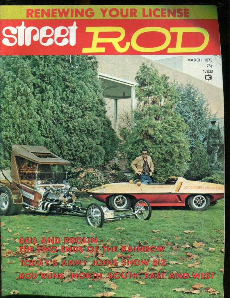 Street Rod Magazine March 1973 Geis And Brolin EX No ML 010917jhe