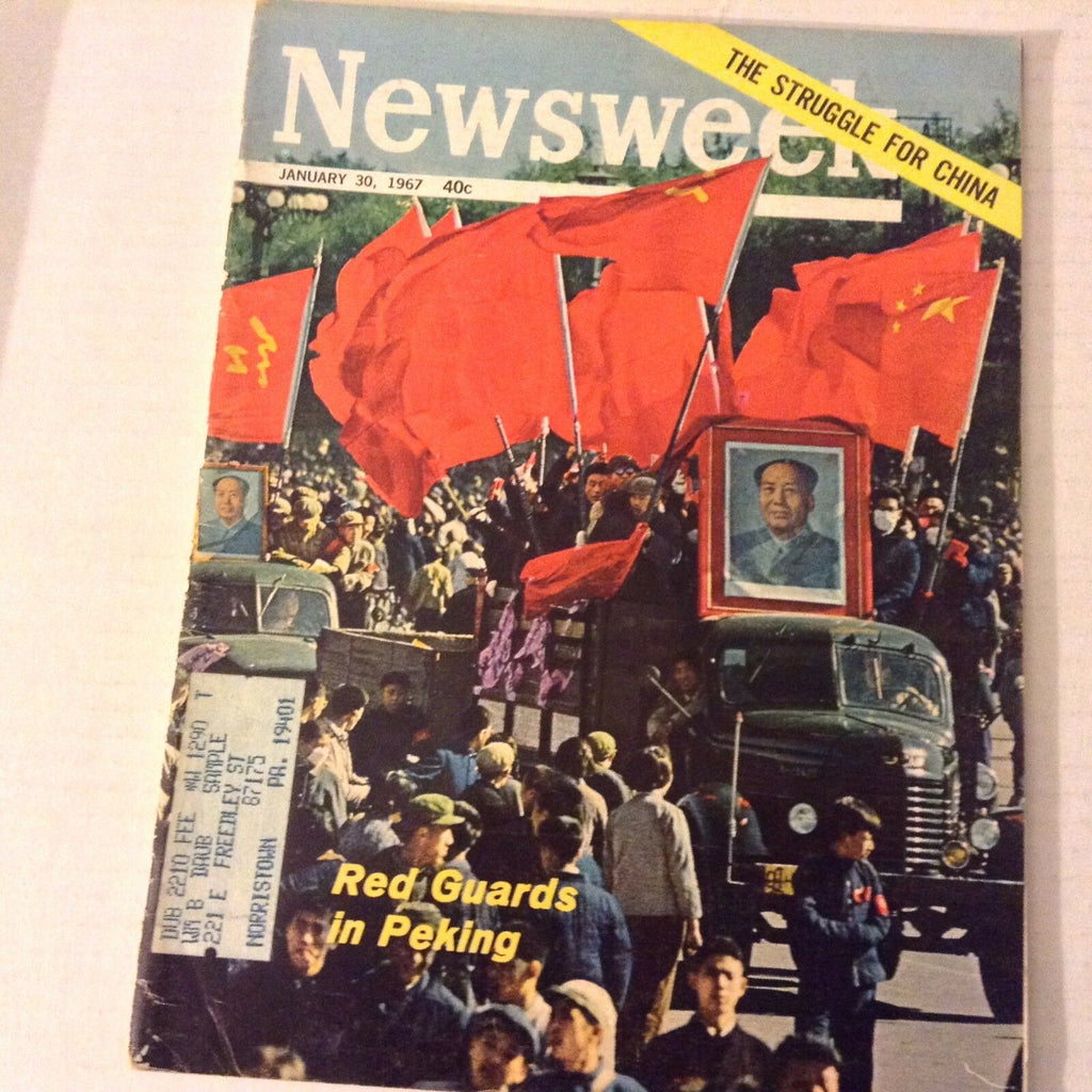 Newsweek Magazine Red Guards In Peking January 30, 1967 070517nonrh