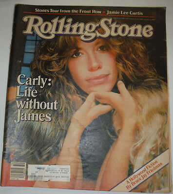 Rolling Stone Magazine Carly Simon Bob Dylan December 1981 WITH ML 022315r