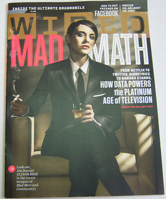 Wired Magazine Jon Hamm! April 2013 032913R