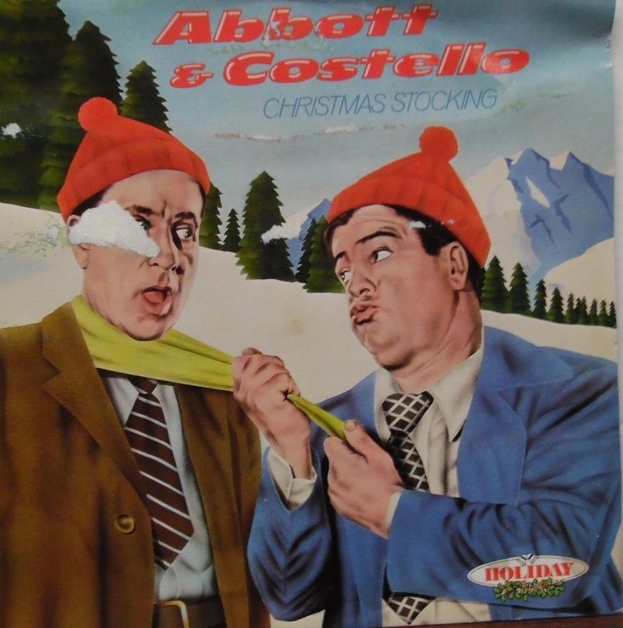 Abbott & Costello Christmas Stocking 33RPM HDY-1939 102316LLE