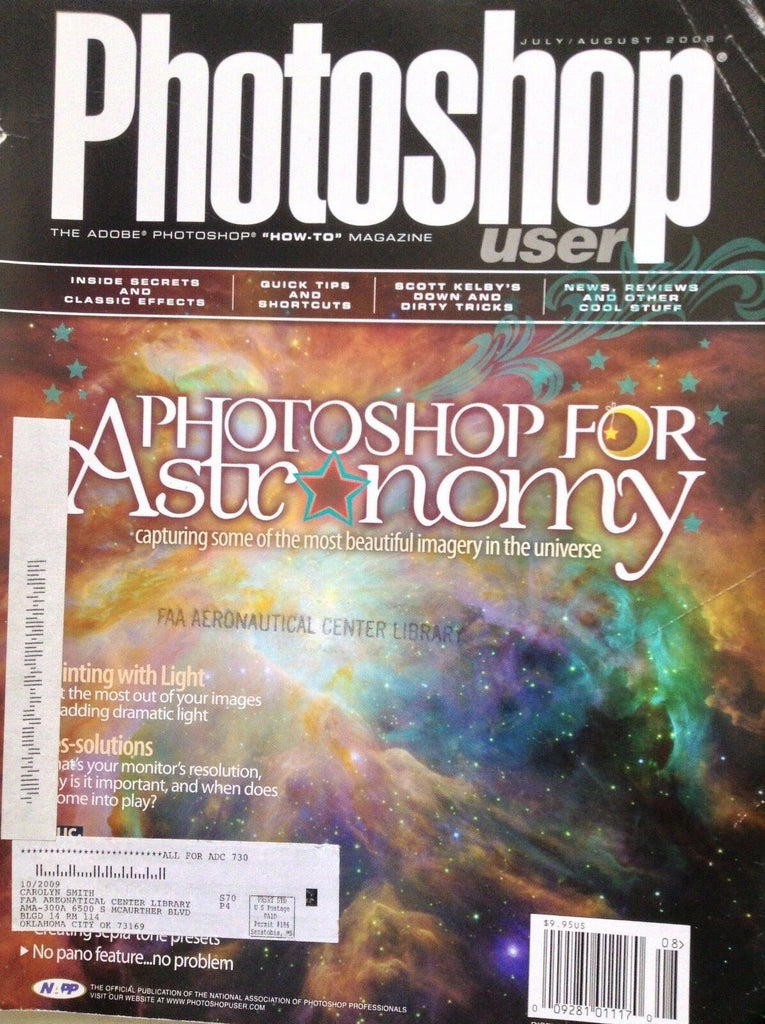 Photoshop User Magazine Photoshop For Astronomy July/August 2008 FAL 100417NONRH