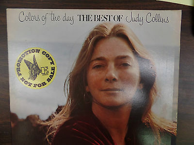 JUDY COLLINS THE COLORS OF THE DAY PROMO 33 RPM EX 110615 TLJ