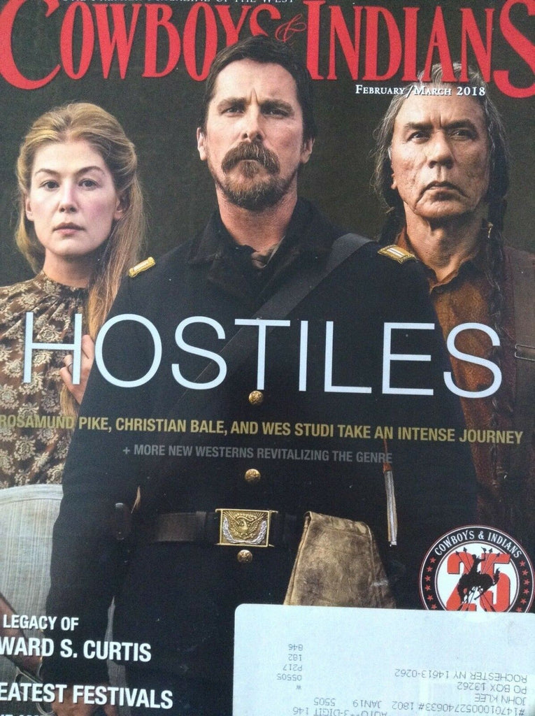 Cowboys & Indians Magazine Christian Bale February/March 2018 120818nonrh